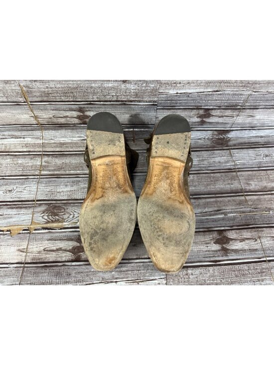 John Varvatos Ludlow Textured suede Harness Boots size 8.5 color brown mspr $680 main image 10
